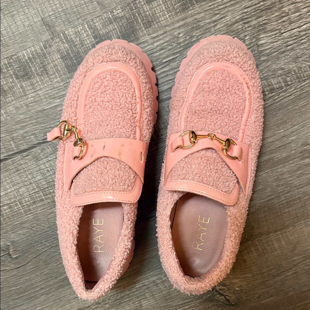 RAYE Pink Loafers